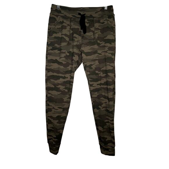 Zyia active unwind camouflage jogger sweatpants womens medium workout - Picture 1 of 9